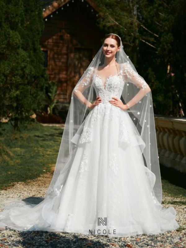 Váy cưới cô dâu V009