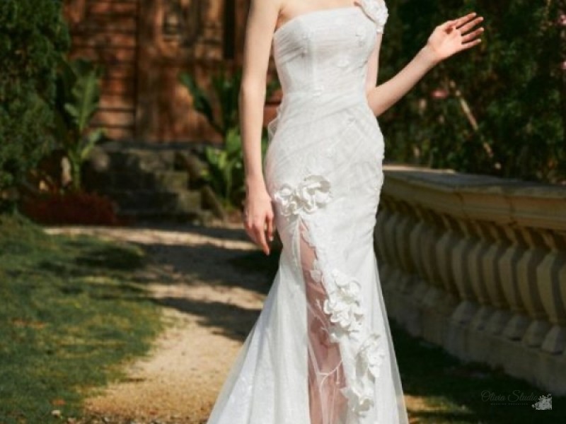 Váy cưới cô dâu V010
